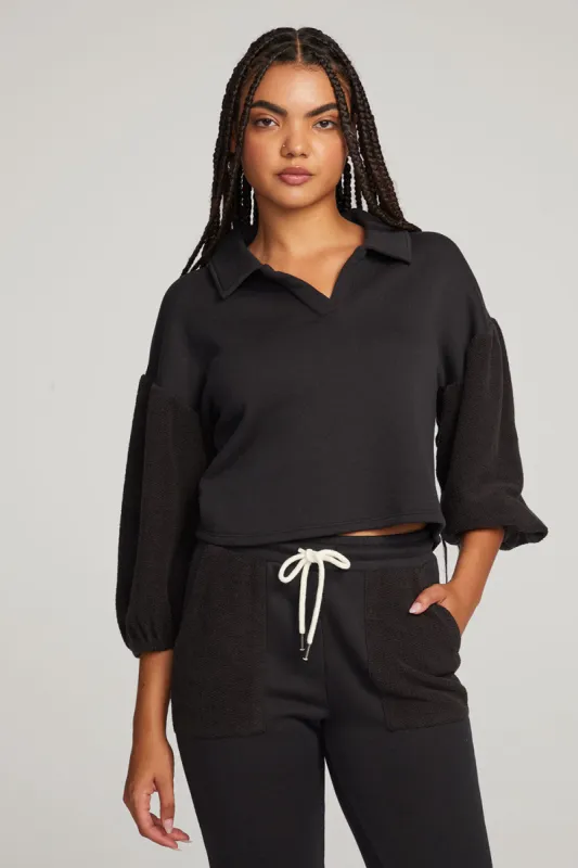 Saratoga Licorice Pullover sold by Chaser