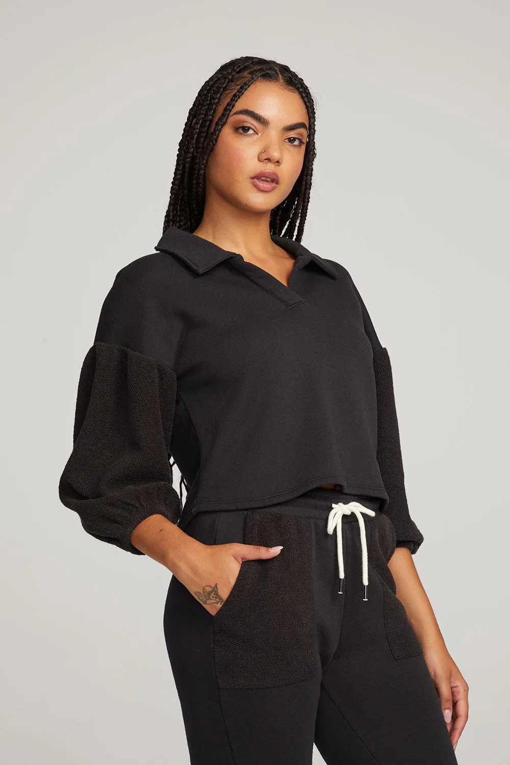 Saratoga Licorice Pullover sold by Chaser product image thumbnail 5