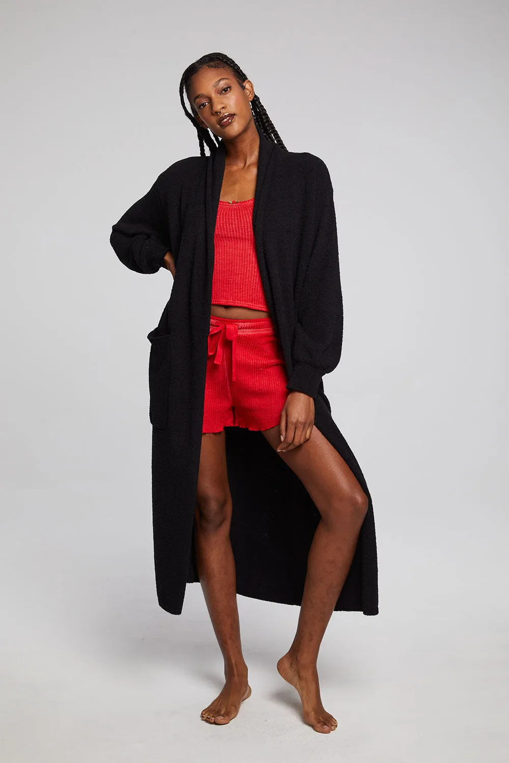 Evee Maxi Licorice Cardigan sold by Chaser product image thumbnail 4