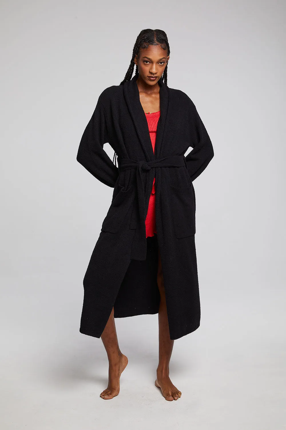 Evee Maxi Licorice Cardigan sold by Chaser product image thumbnail 2