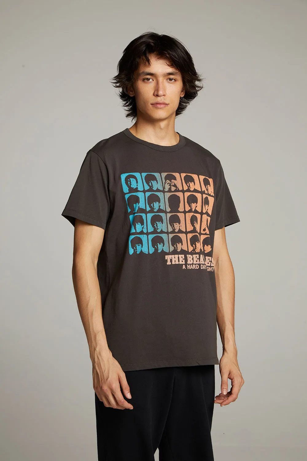 The Beatles A Hard Day's Night Crew Neck Tee sold by Chaser product image thumbnail 3