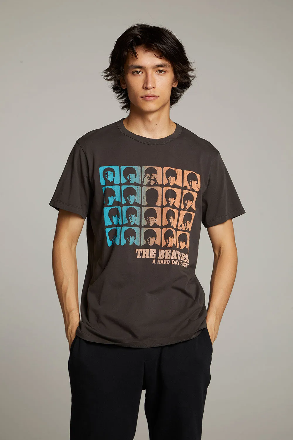 The Beatles A Hard Day's Night Crew Neck Tee sold by Chaser product image thumbnail 2