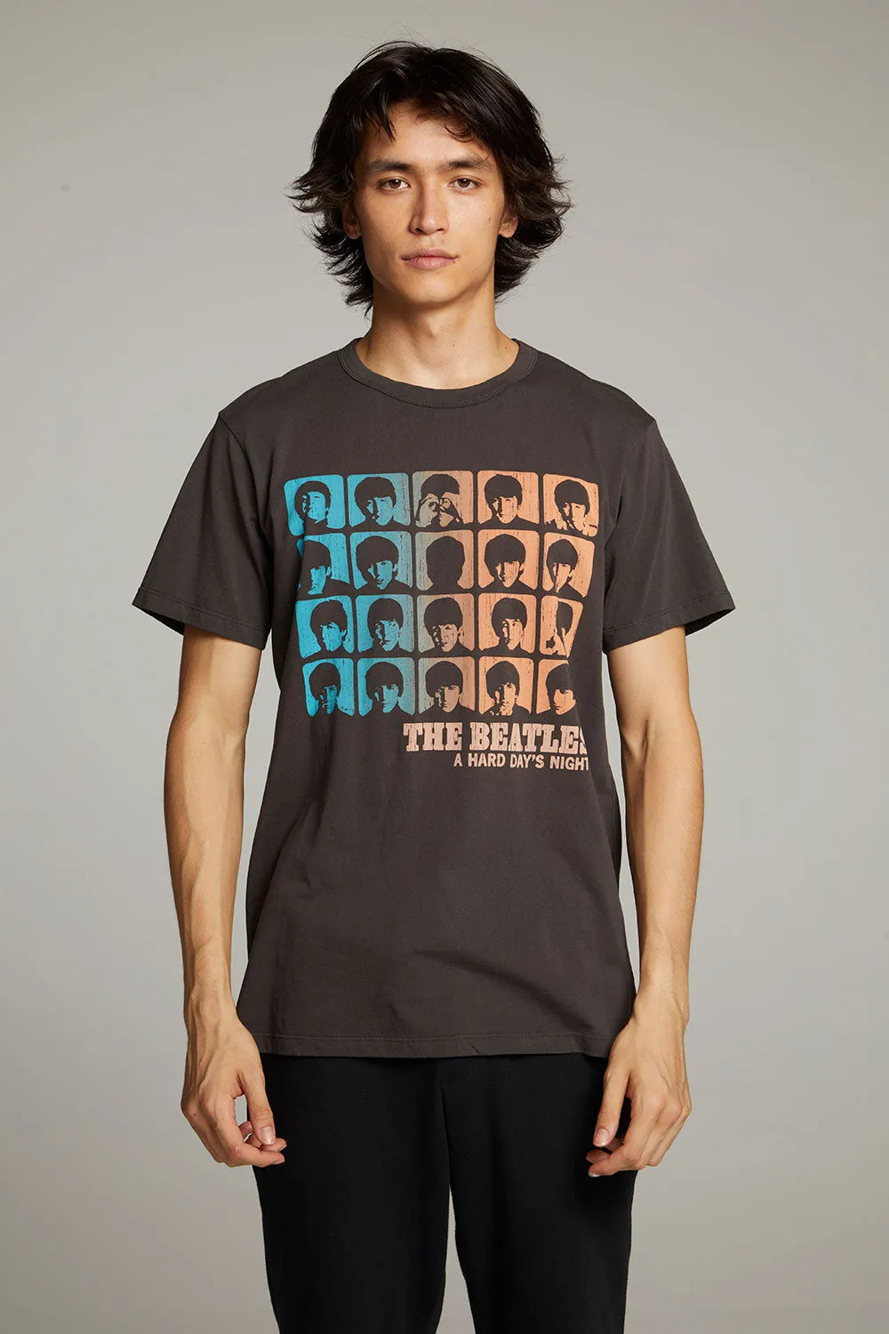 The Beatles A Hard Day's Night Crew Neck Tee sold by Chaser
