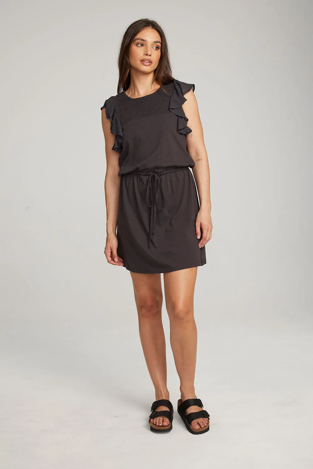 Kennedy Licorice Mini Dress sold by Chaser