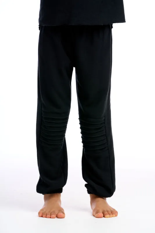 Girls Cozy Knit Slouchy Moto Jogger sold by Chaser