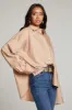 Ezra Warm Taupe Button Up sold by Chaser