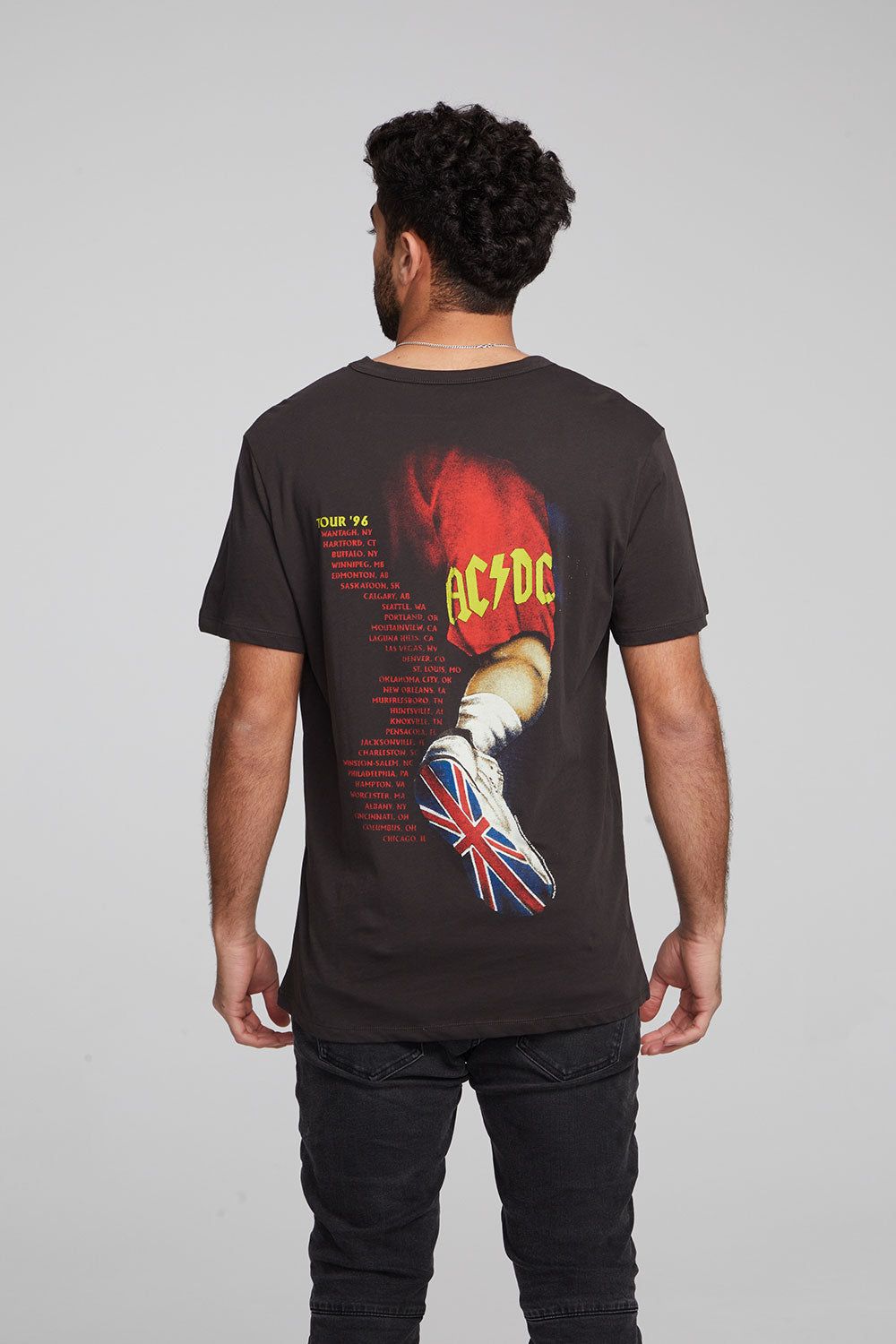 AC/DC Tour '96 Crew Neck Tee sold by Chaser product image thumbnail 2