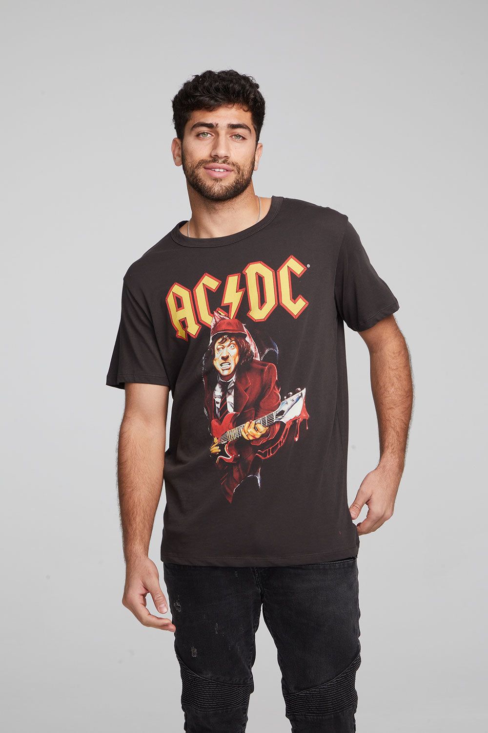 AC/DC Tour '96 Crew Neck Tee sold by Chaser product image thumbnail 3