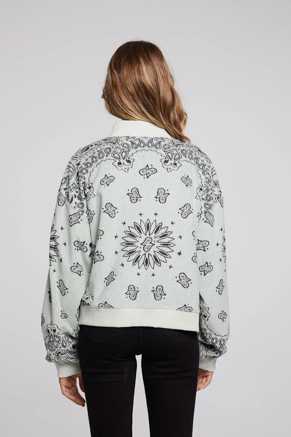 Stella matcha Half Zip Pullover sold by Chaser product image thumbnail 5