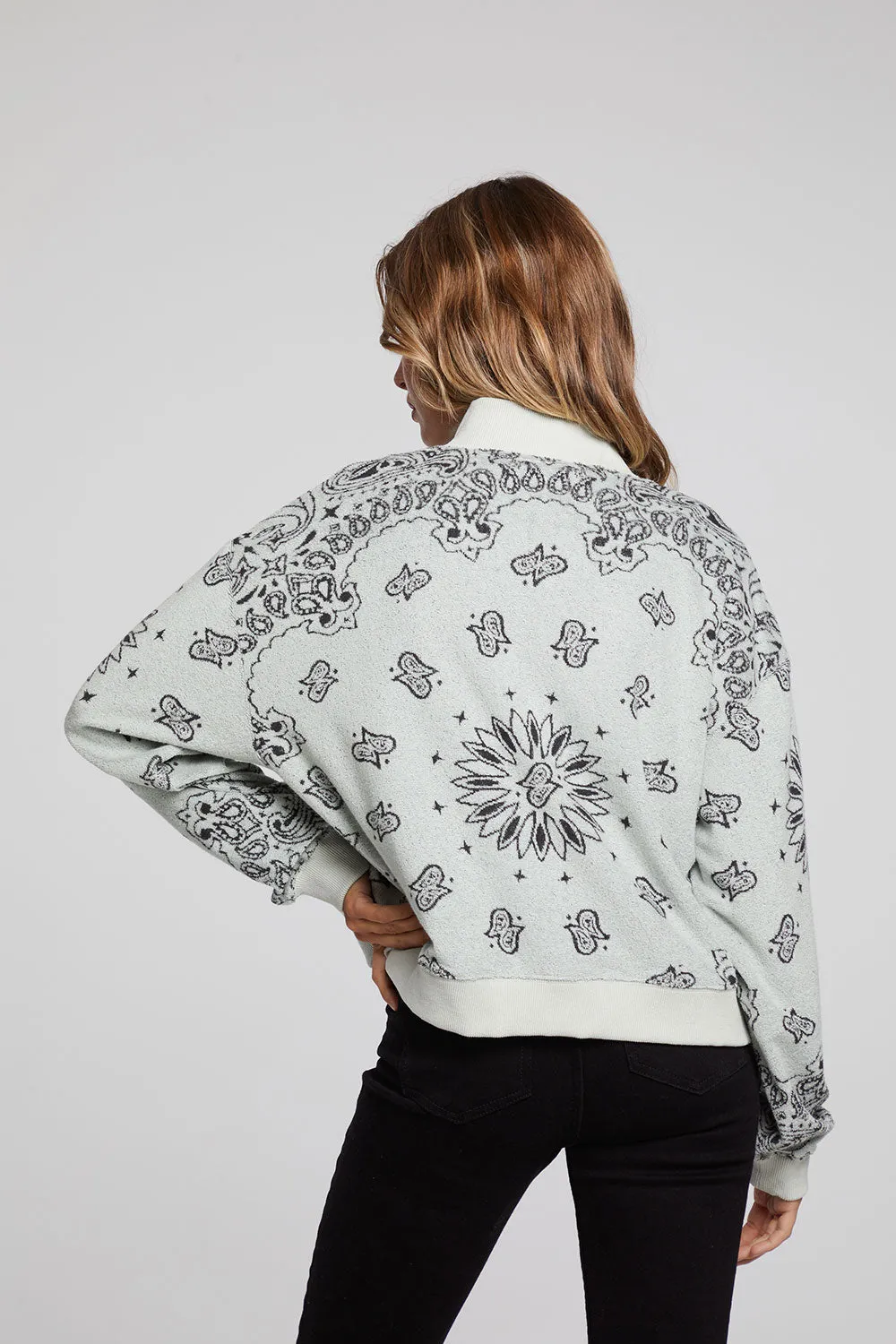 Stella matcha Half Zip Pullover sold by Chaser product image thumbnail 2