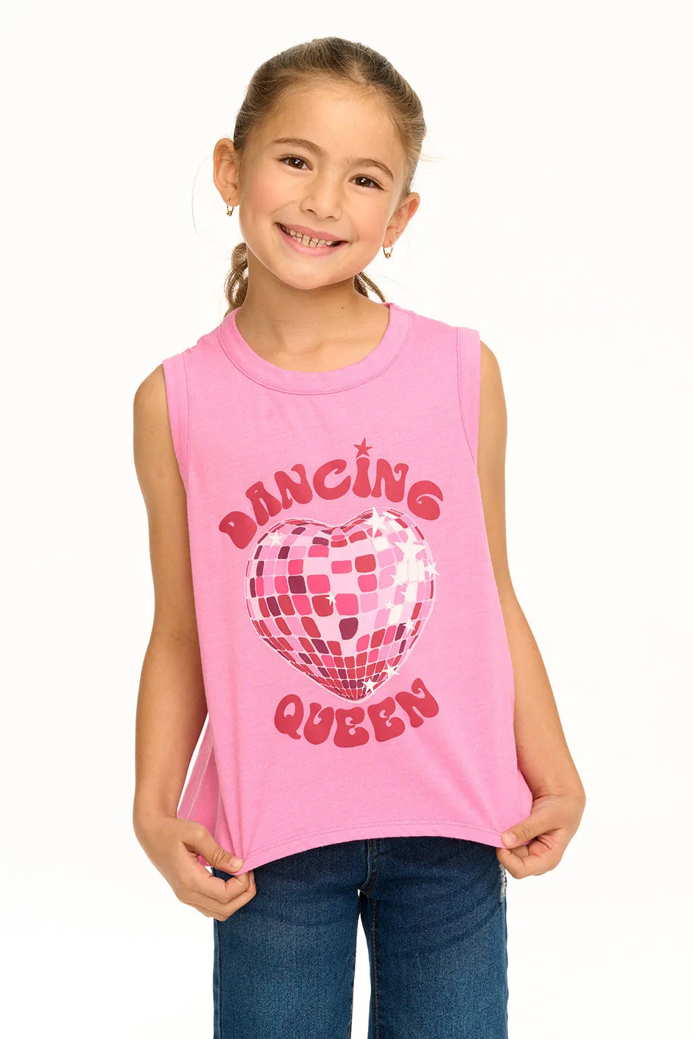 Dancing Queen Flouncy Tank sold by Chaser