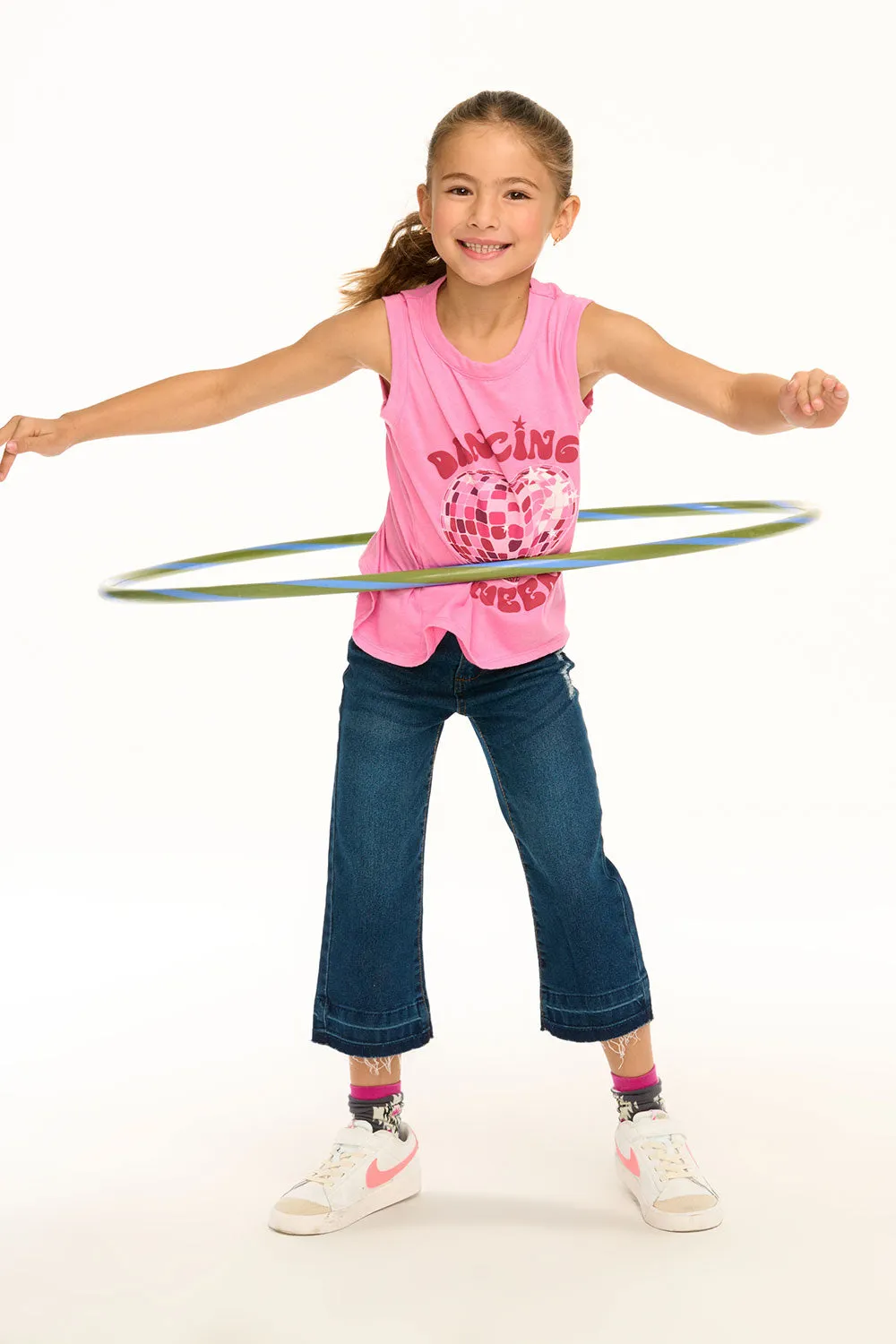 Dancing Queen Flouncy Tank sold by Chaser product image thumbnail 4