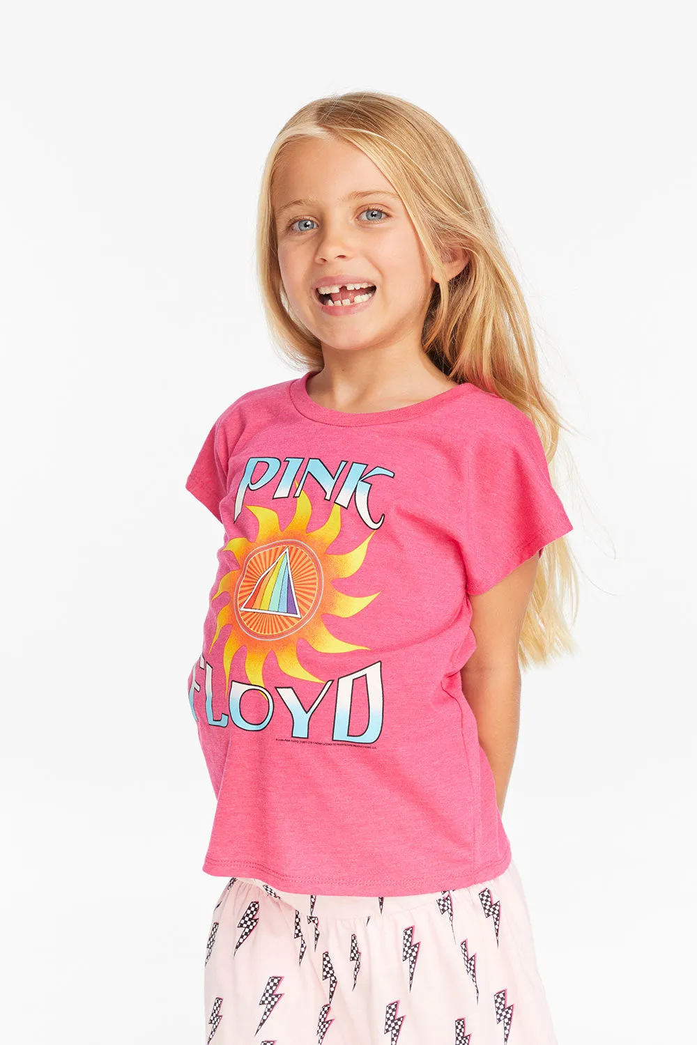 Pink Floyd Prism Sun Girls Tee sold by Chaser product image thumbnail 2