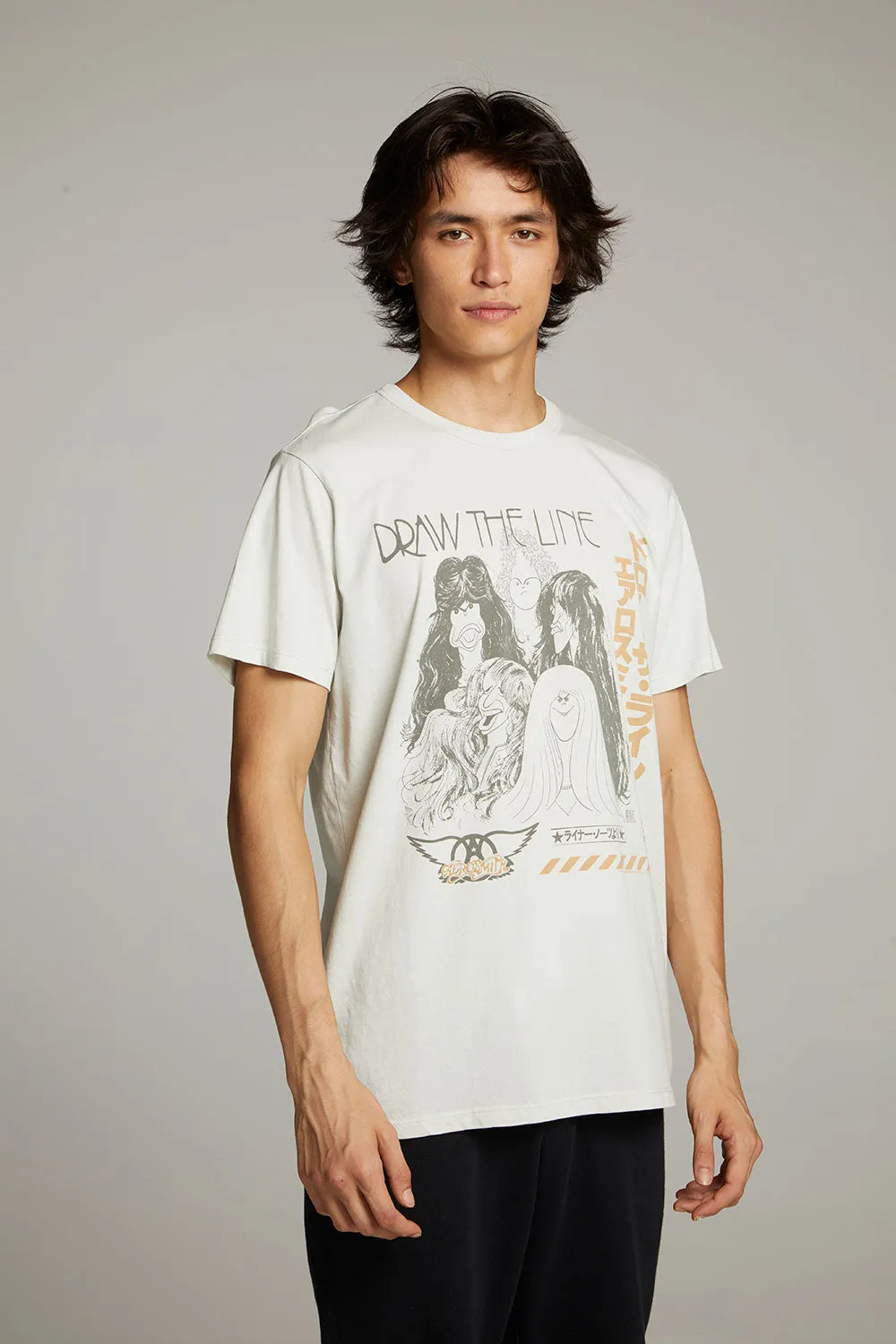 Aerosmith Draw The Line Crew Neck Tee sold by Chaser product image thumbnail 3