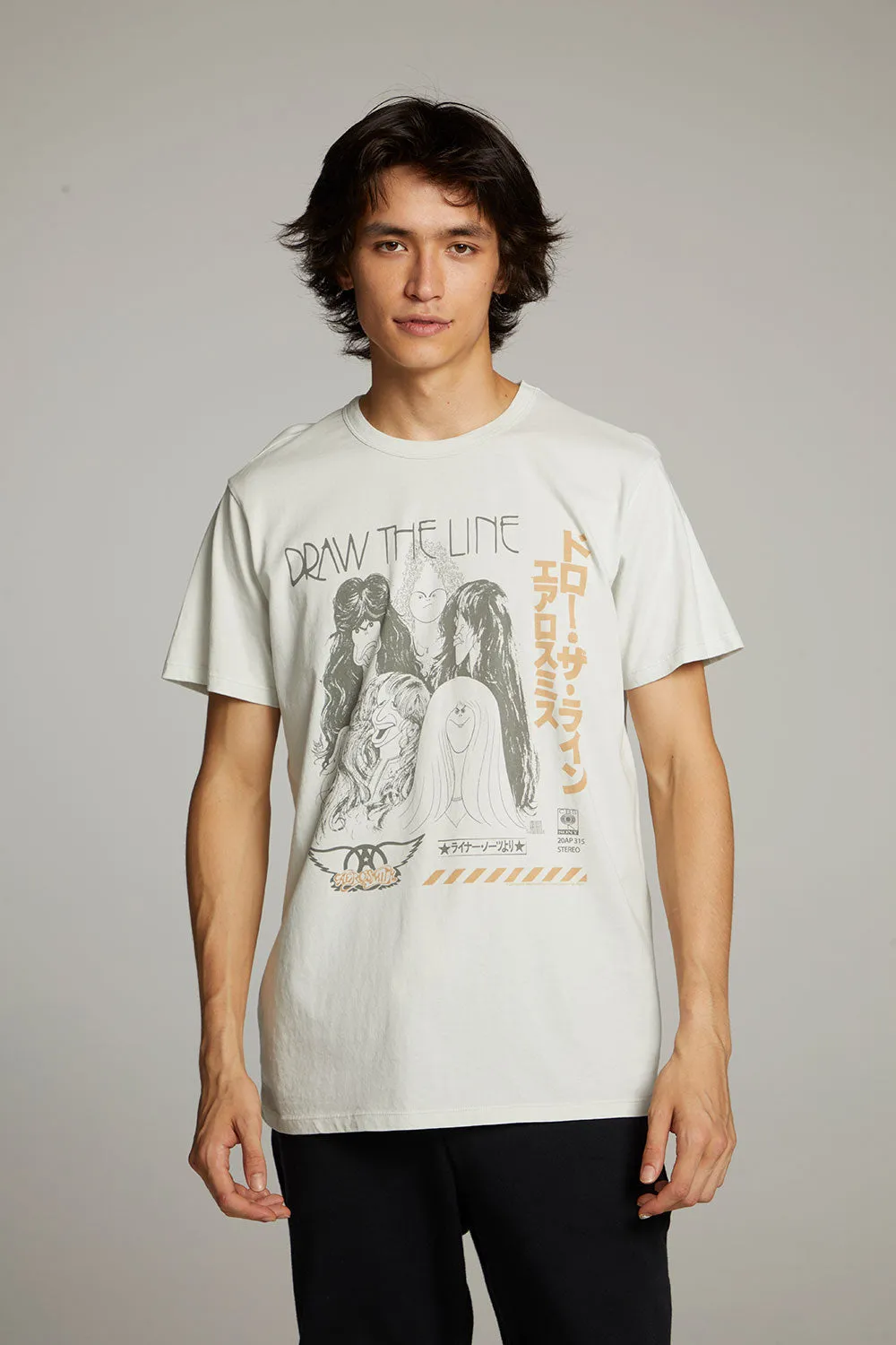 Aerosmith Draw The Line Crew Neck Tee sold by Chaser product image thumbnail 2