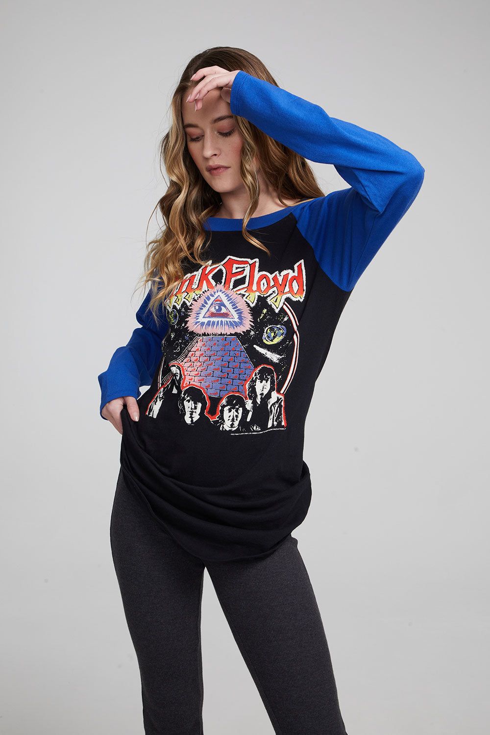 Pink Floyd All Seeing Eye Long Sleeve Tee sold by Chaser product image thumbnail 4
