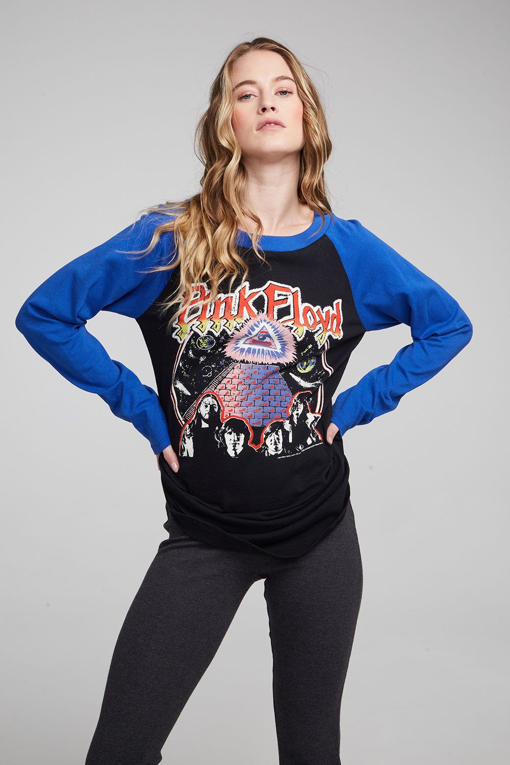 Pink Floyd All Seeing Eye Long Sleeve Tee sold by Chaser product image thumbnail 3