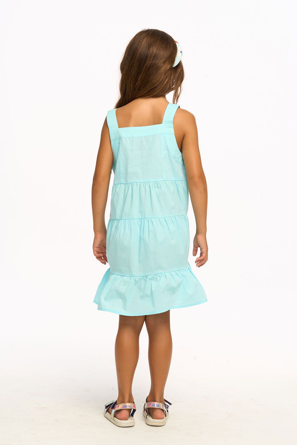 Nova Cotton Poplin Tank Dress - Clear Blue sold by Chaser product image thumbnail 4
