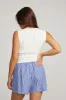 Rodeo White Tank Top sold by Chaser