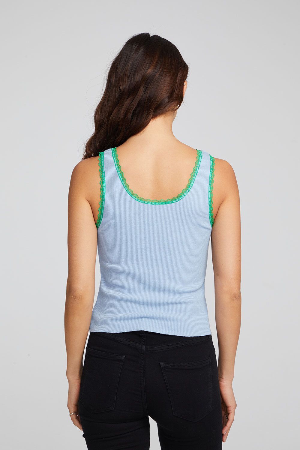 Beauty & Grace Tank Top sold by Chaser product image thumbnail 3