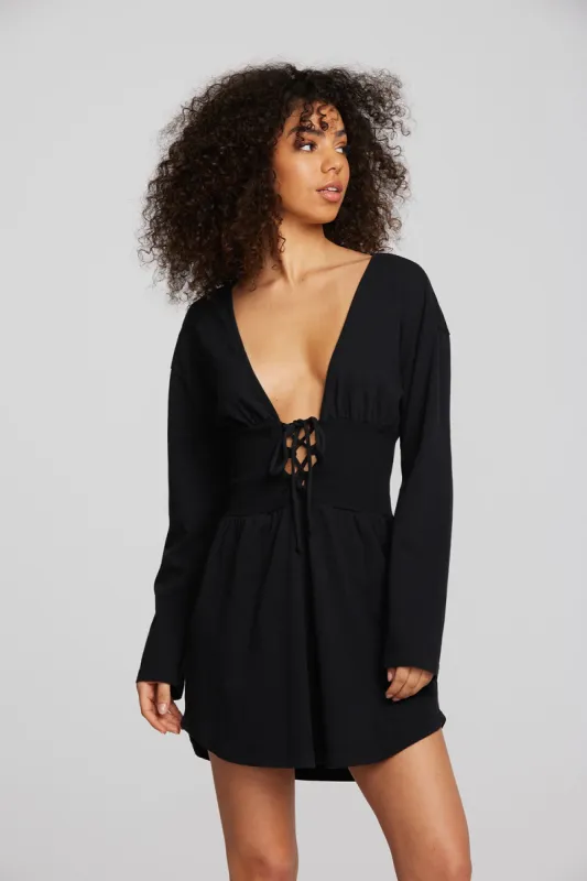 Coast Cotton Jersey Long Sleeve Mini Dress sold by Chaser