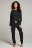 Tessa Black Jogger sold by Chaser