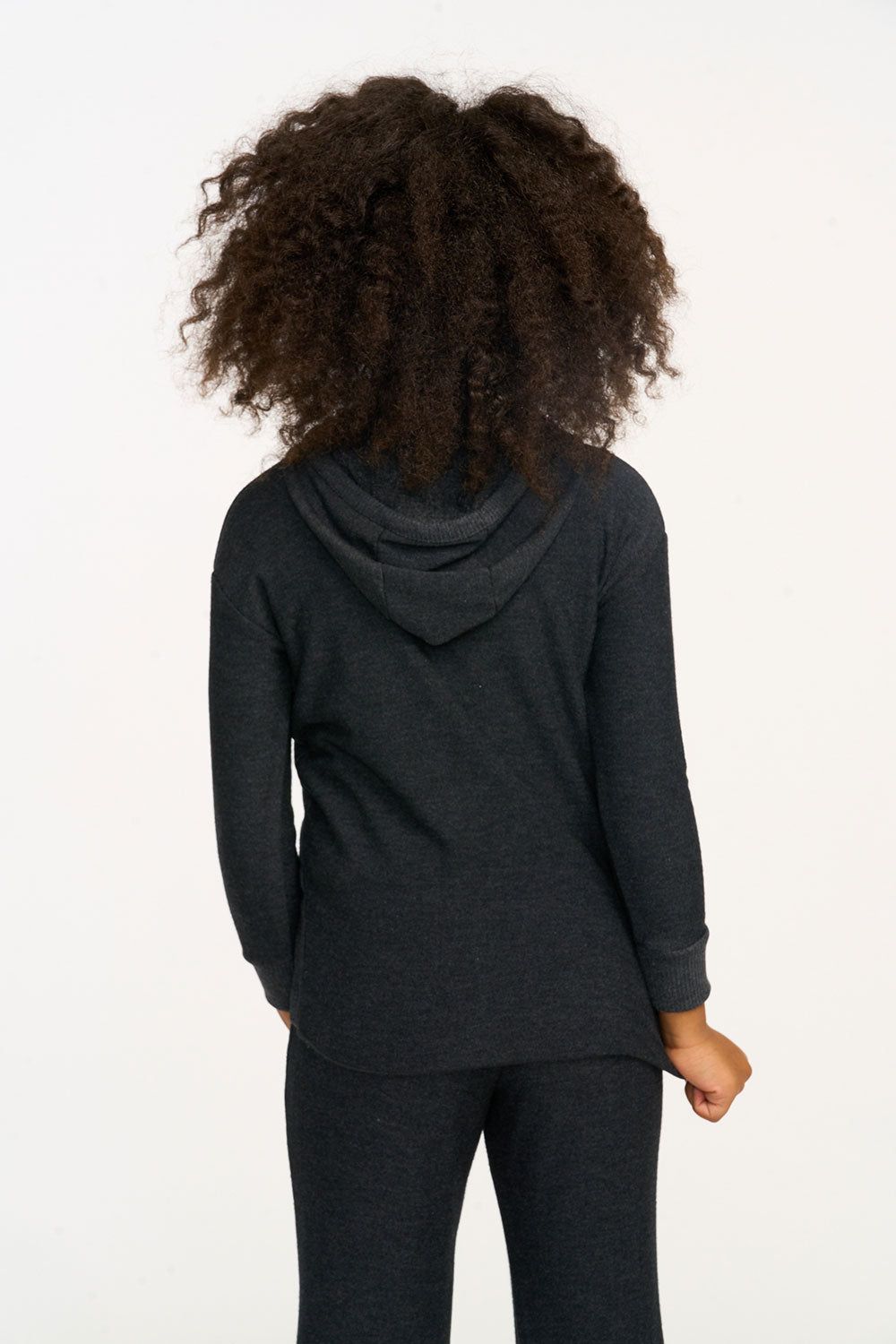 Rainbow Skeleton Pullover Hi/Lo Hoodie sold by Chaser product image thumbnail 3