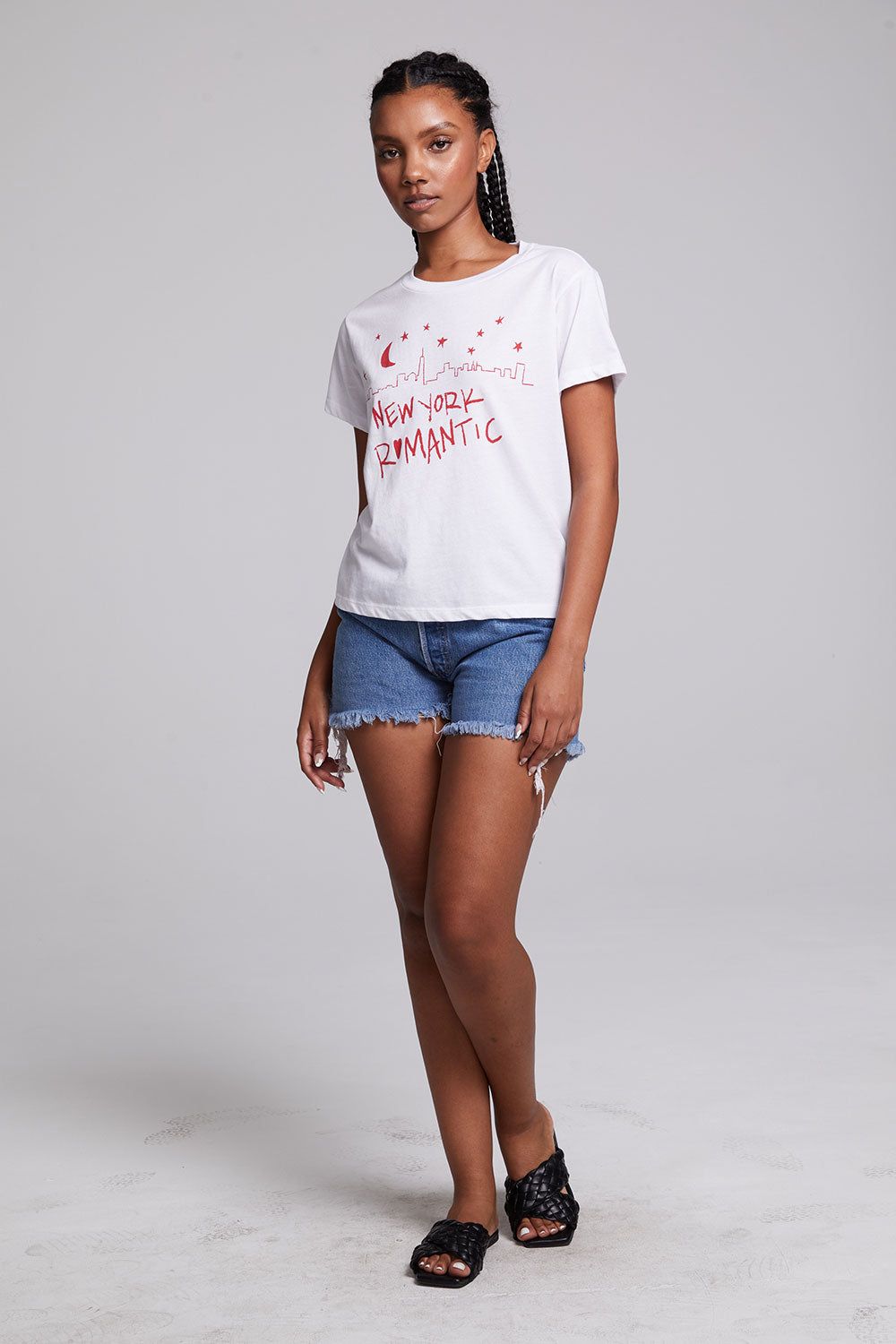 New York Romantic Crew Neck Tee sold by Chaser product image thumbnail 6