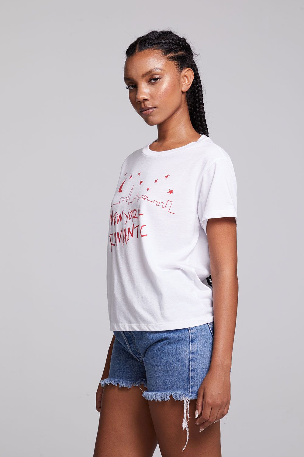 New York Romantic Crew Neck Tee sold by Chaser product image thumbnail 2