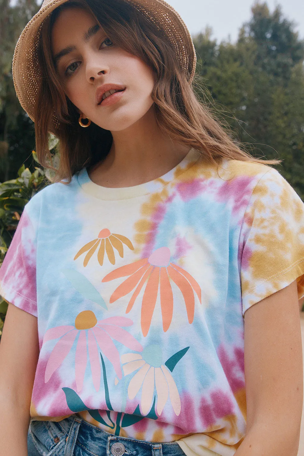 Daisy Bunch Tee sold by Chaser