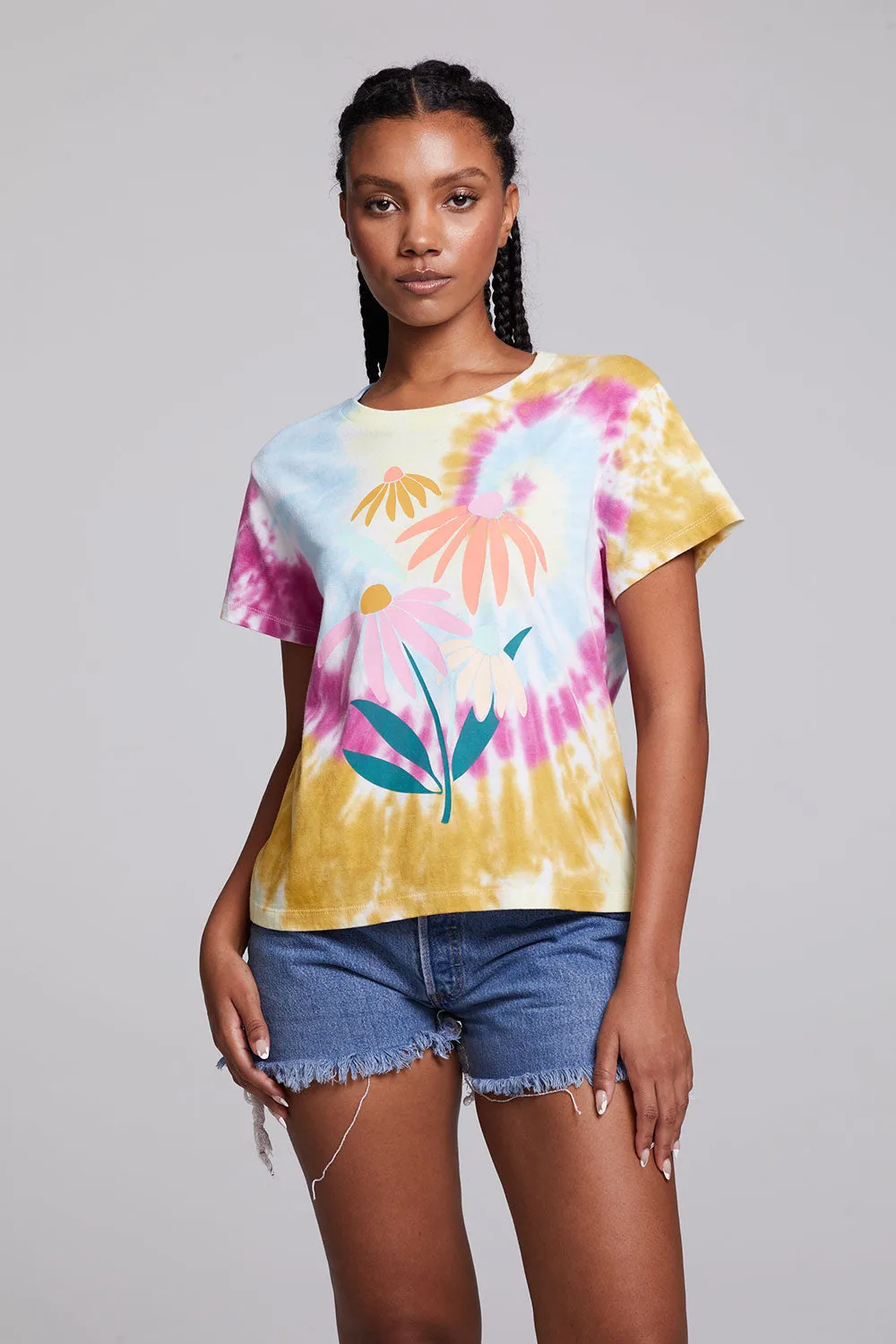 Daisy Bunch Tee sold by Chaser product image thumbnail 3
