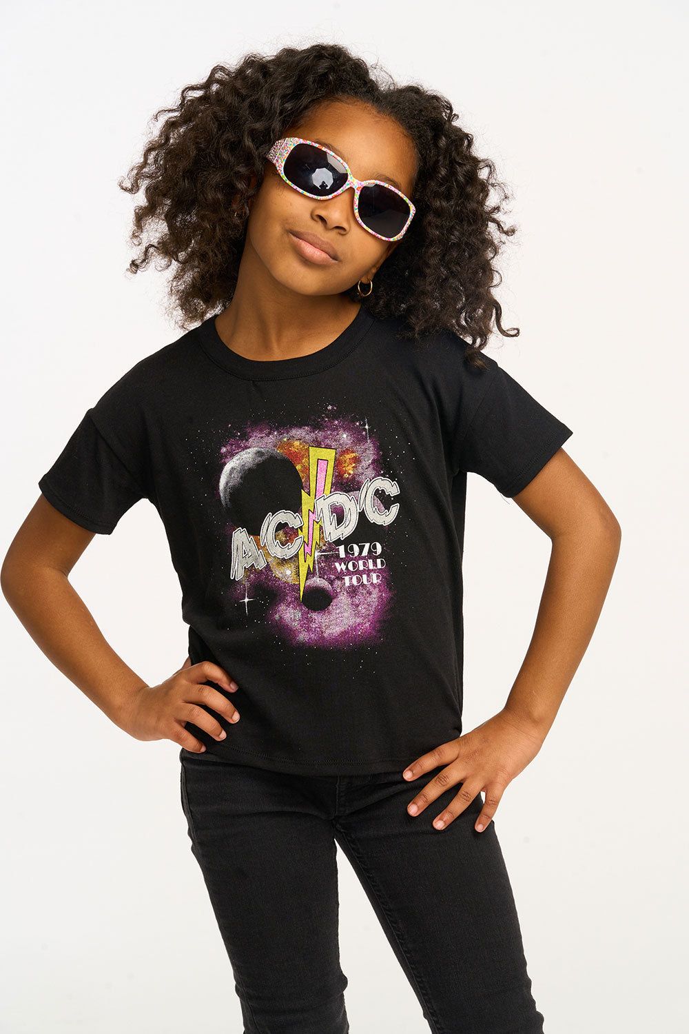 AC/DC - 1978 World Tour Girls Tee sold by Chaser product image thumbnail 4