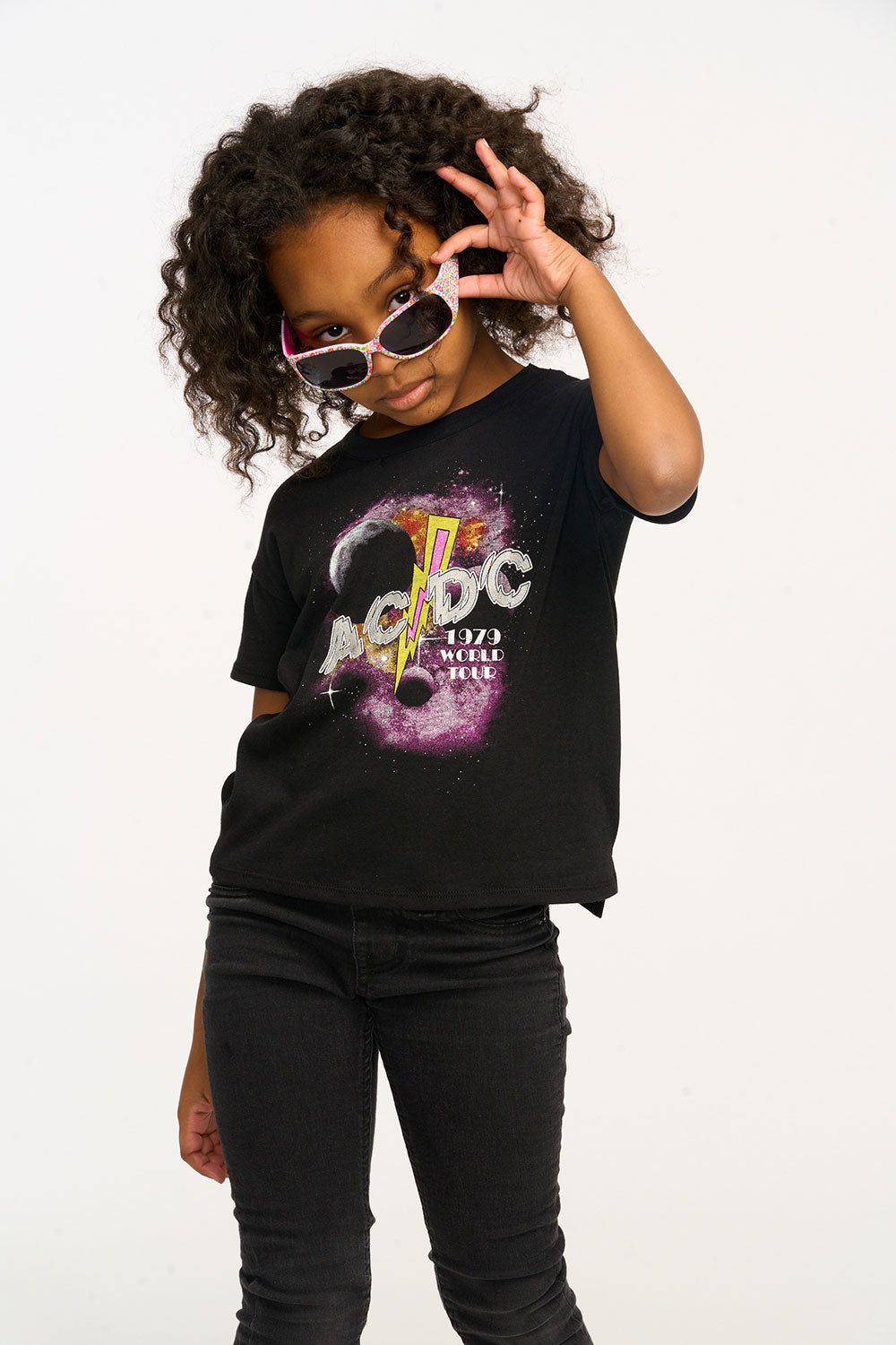 AC/DC - 1978 World Tour Girls Tee sold by Chaser product image thumbnail 3