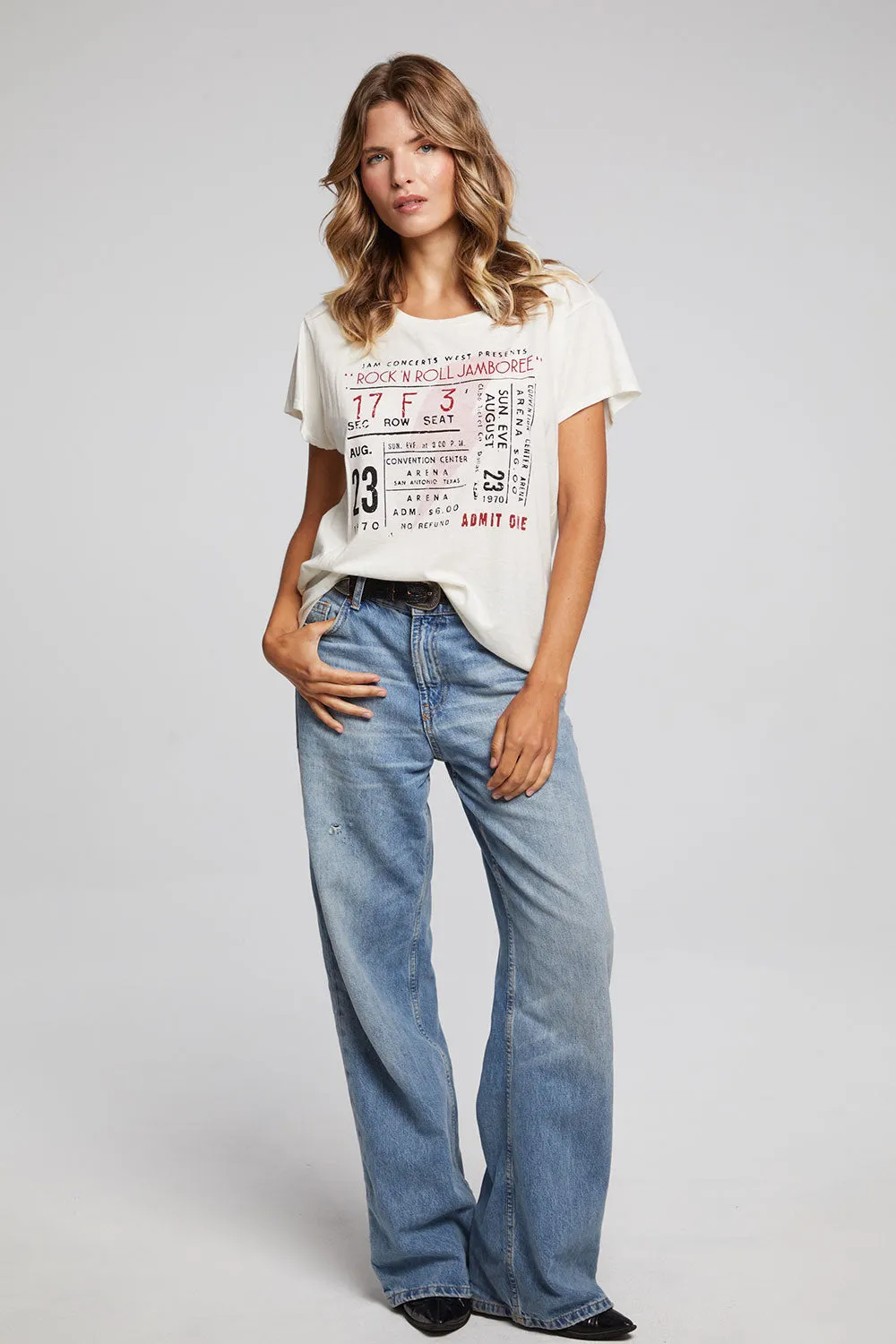Concert Ticket Tee sold by Chaser product image thumbnail 5