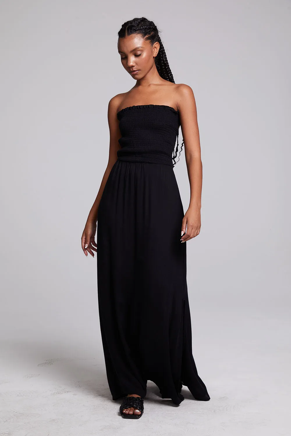 Anita Black Maxi Dress sold by Chaser product image thumbnail 4