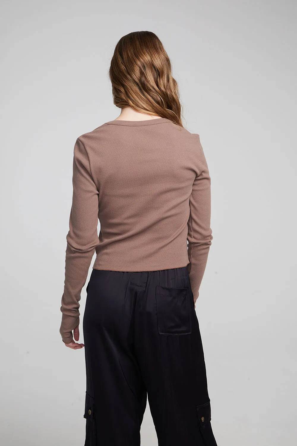 Paisley Lips Long Sleeve sold by Chaser product image thumbnail 5