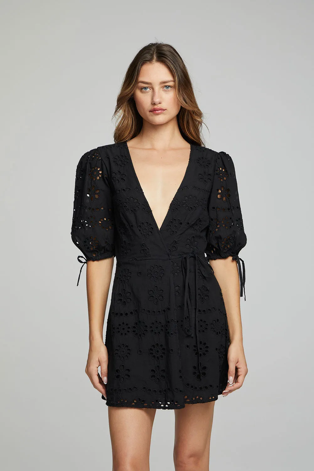 Cassia Mini Dress - Black Onyx sold by Chaser