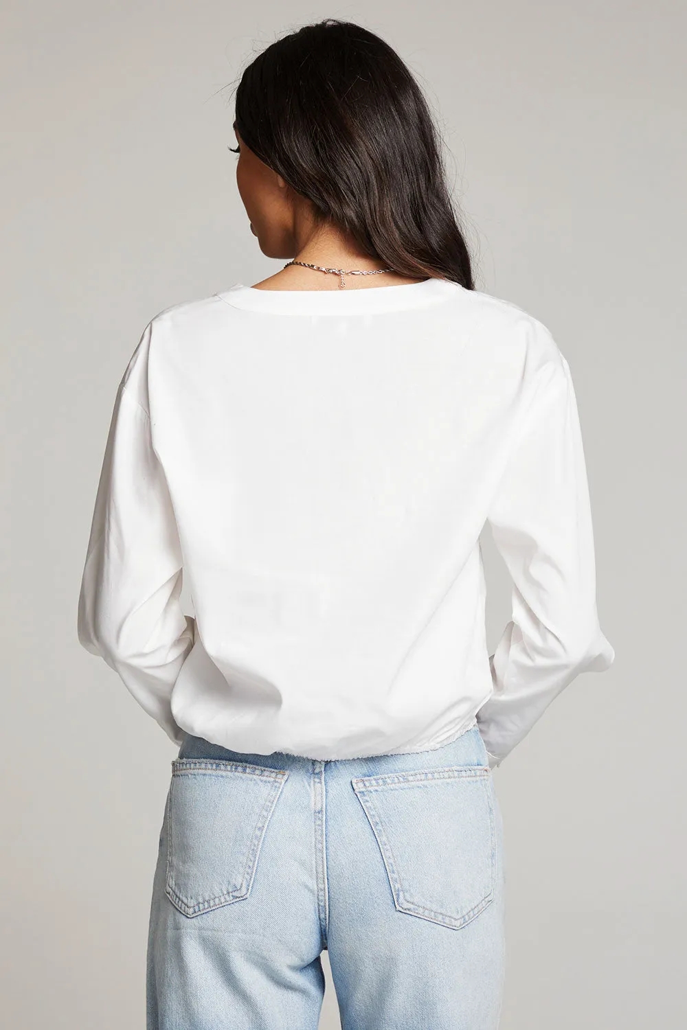 Haley White Blouse sold by Chaser product image thumbnail 3