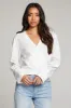Haleyy White Blouse sold by Chaser
