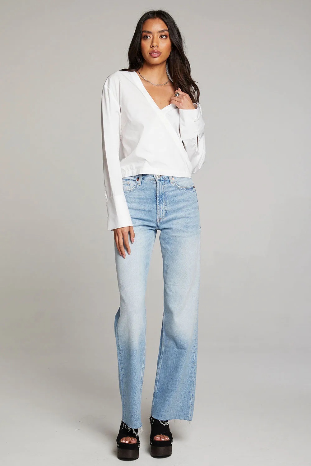 Haley White Blouse sold by Chaser product image thumbnail 4