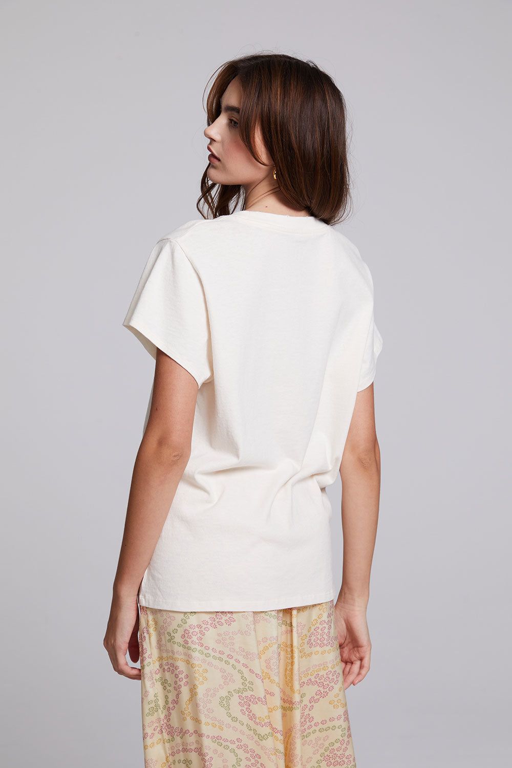 Woodstock Peace & Love & Music Tee sold by Chaser product image thumbnail 6