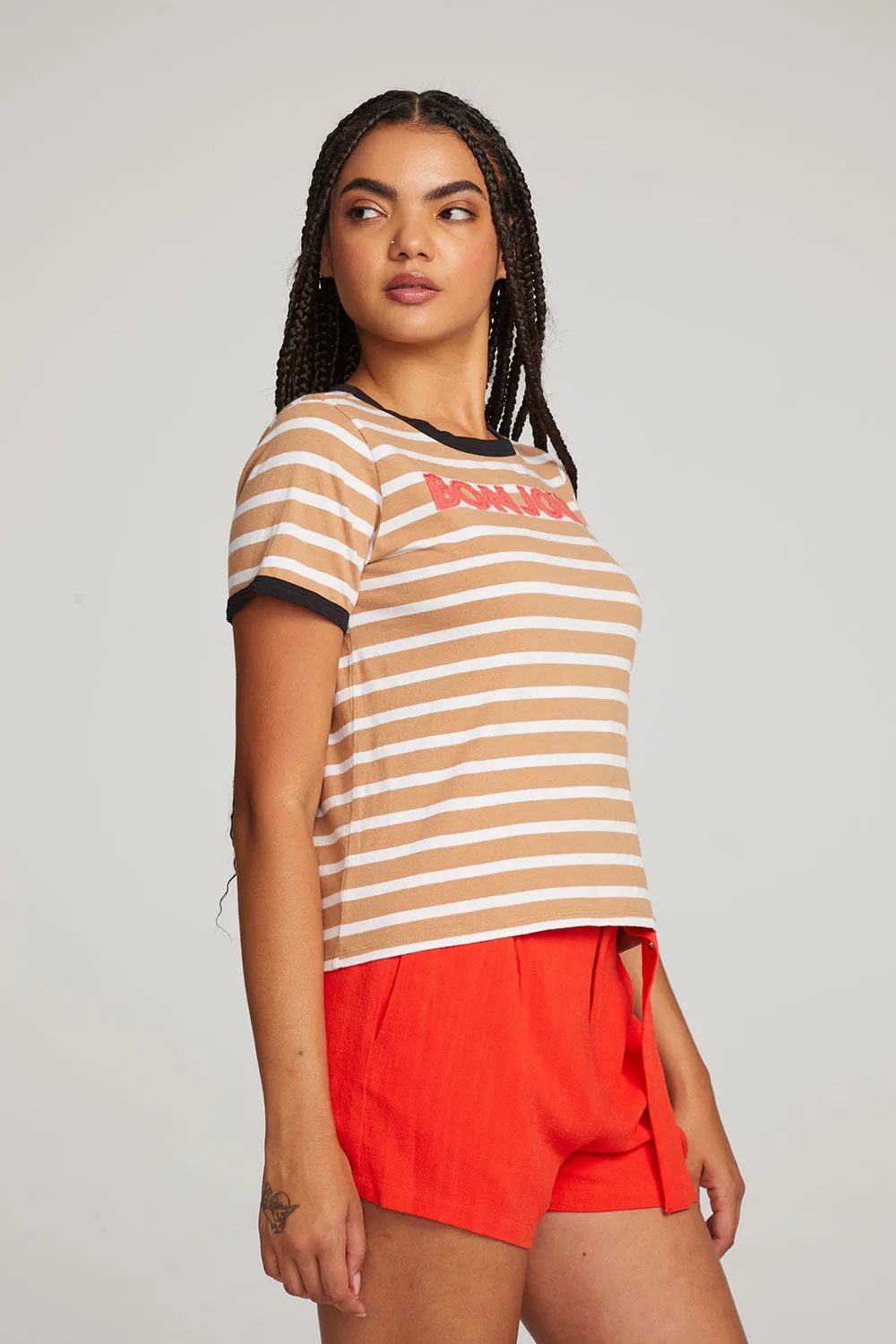 Bonjour Tee sold by Chaser product image thumbnail 2