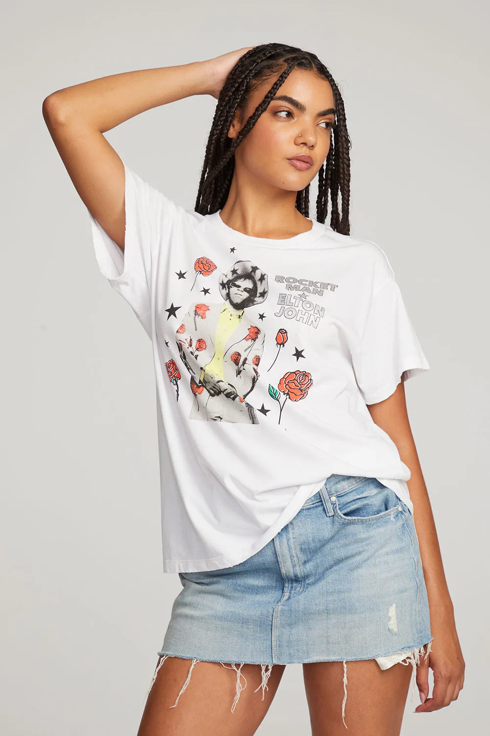 Elton John Rocket Man Tee sold by Chaser product image thumbnail 3