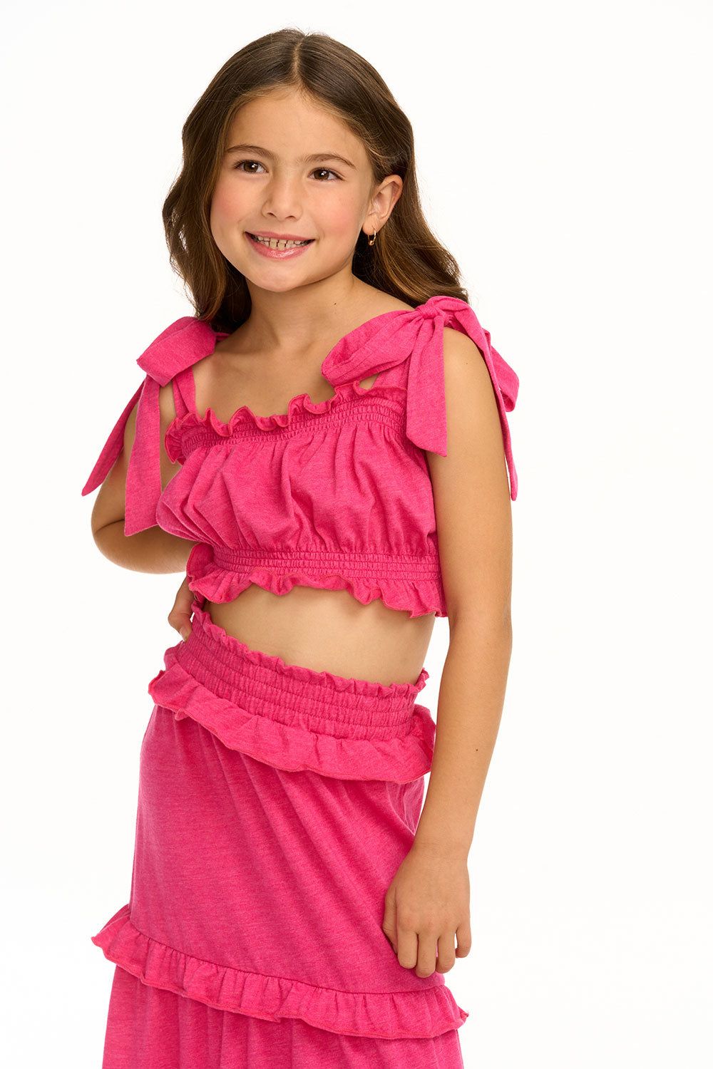Mimi Hot Pink Tank Top sold by Chaser product image thumbnail 3