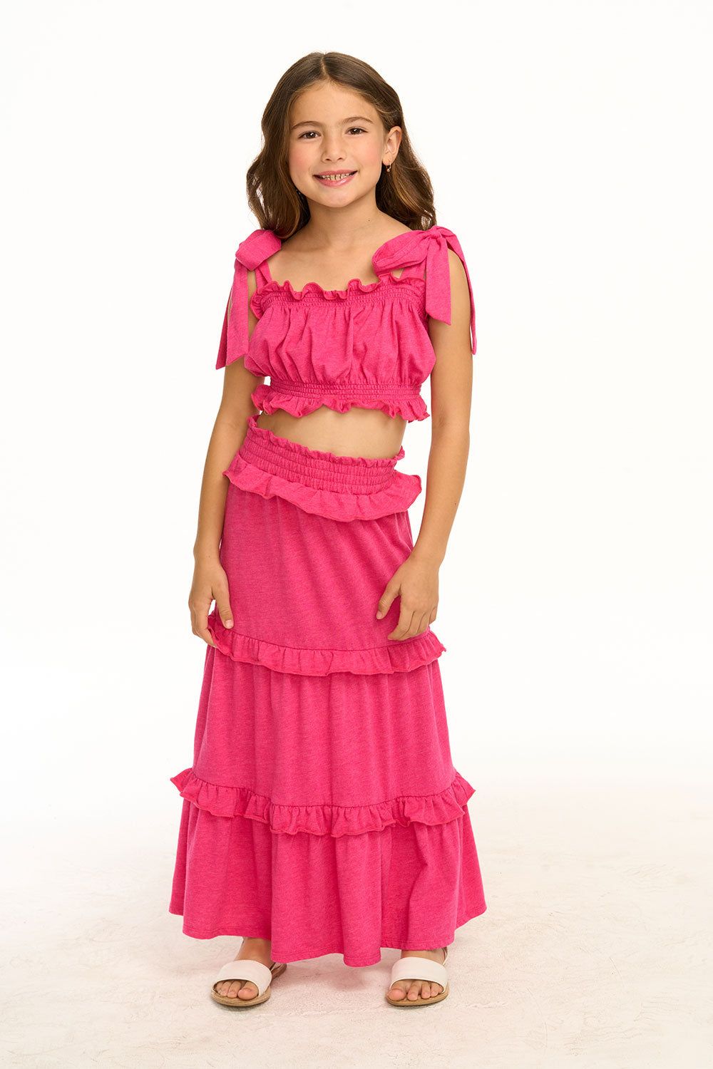 Mimi Hot Pink Tank Top sold by Chaser product image thumbnail 5