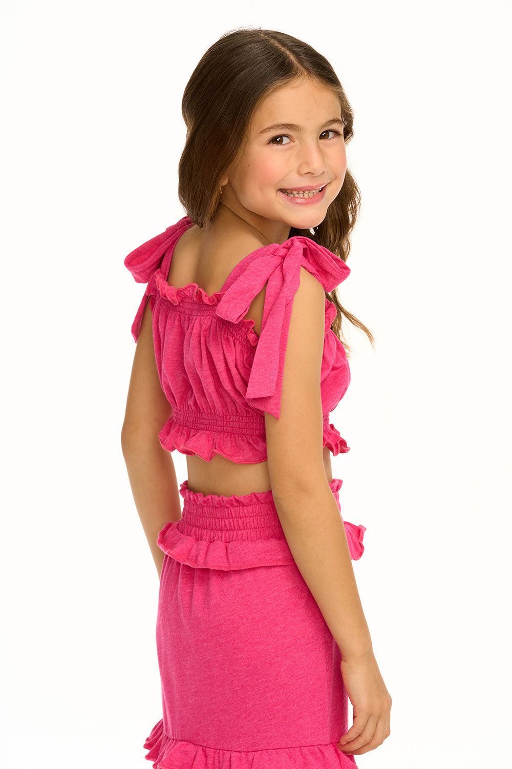 Mimi Hot Pink Tank Top sold by Chaser product image thumbnail 4