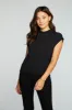 Gauze Jersey Crew Neck Sleevless Dolman Tee sold by Chaser