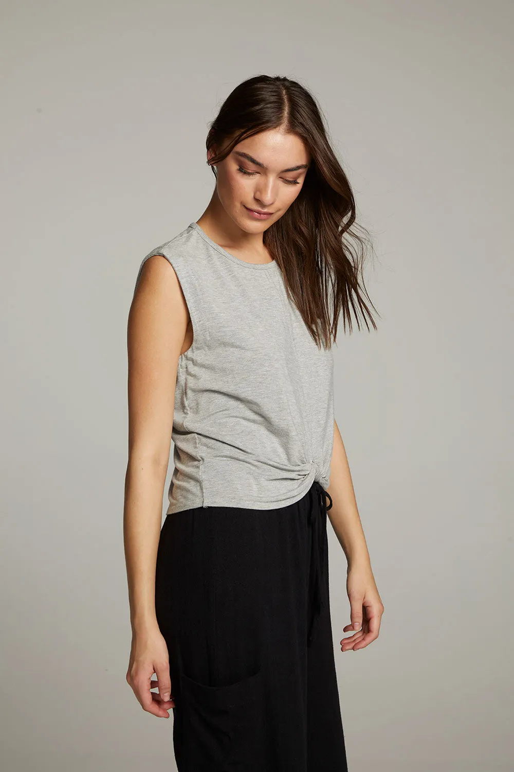 Ocean Heather Grey Tank sold by Chaser product image thumbnail 3