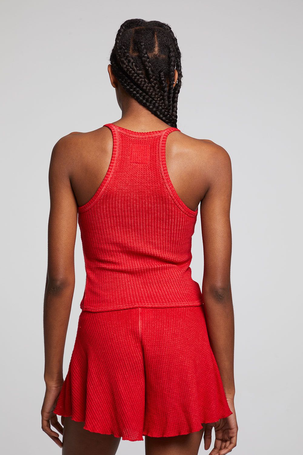 Andi Crimson Tank Top sold by Chaser product image thumbnail 3