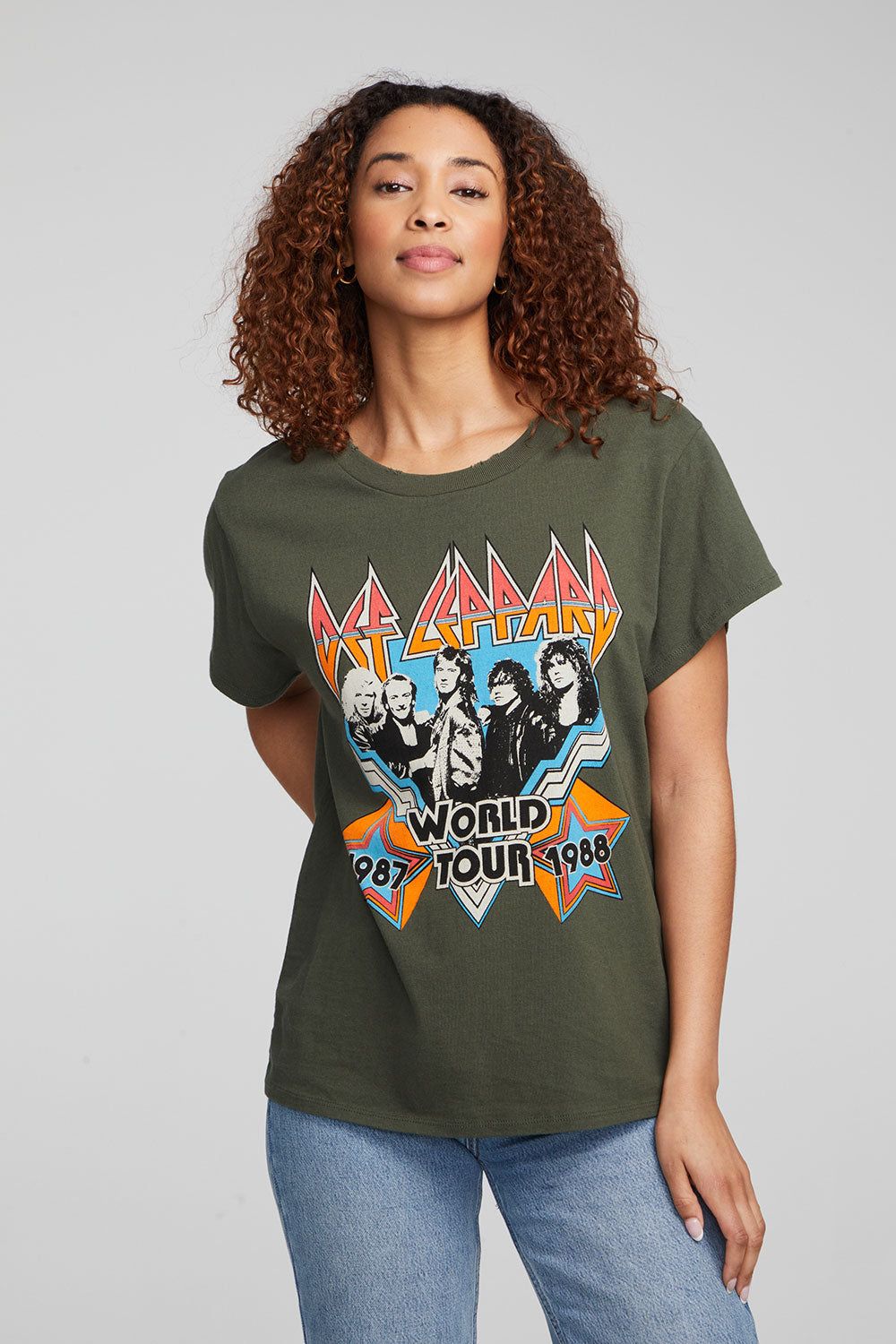 Def Leppard World Tour Tee sold by Chaser product image thumbnail 4